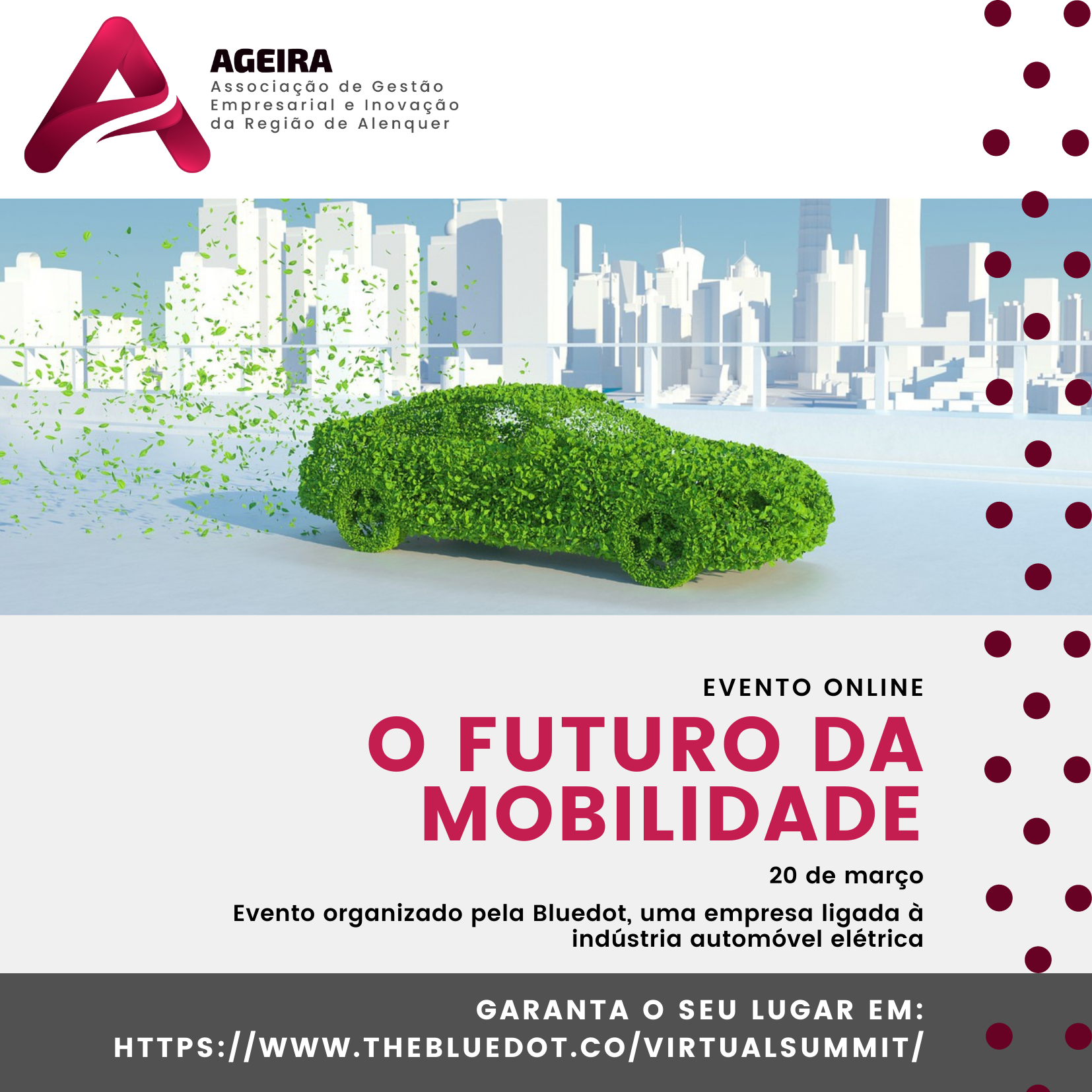 Cartaz para redes - Futuro da Mobilidade