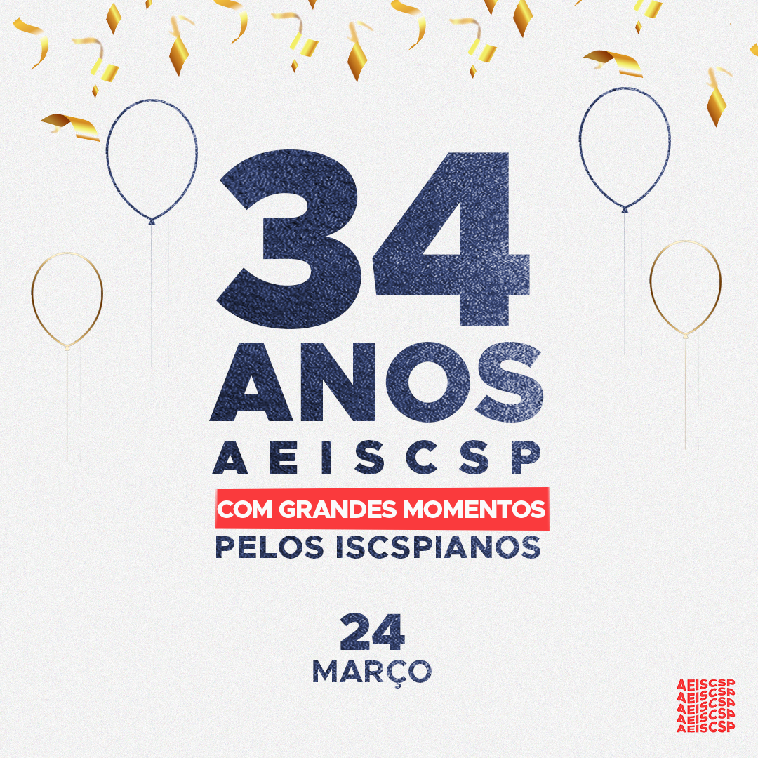 Os 34 anos da AEISCSP, fotografia simples de festejo