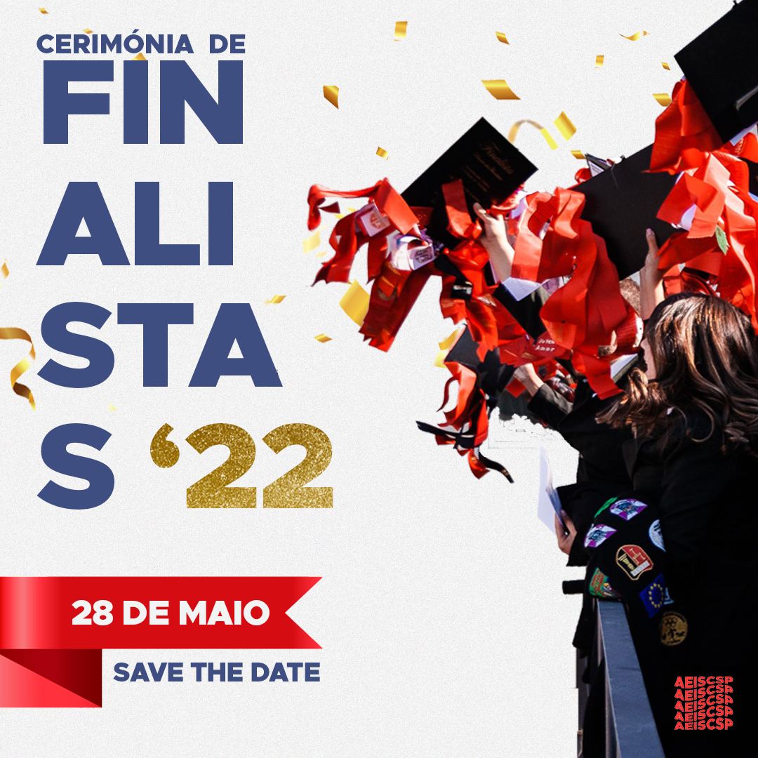 Capa da publicação com informações da cerimónia de finalistas 