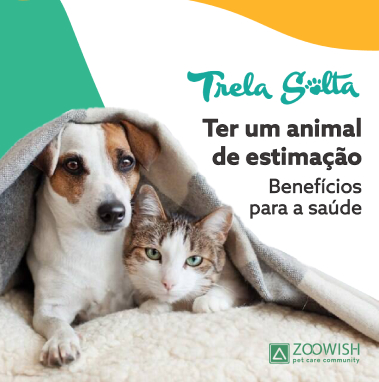 Capa da publicação Trela Solta - Ter um animal de estimação: benefícios para a saúde  